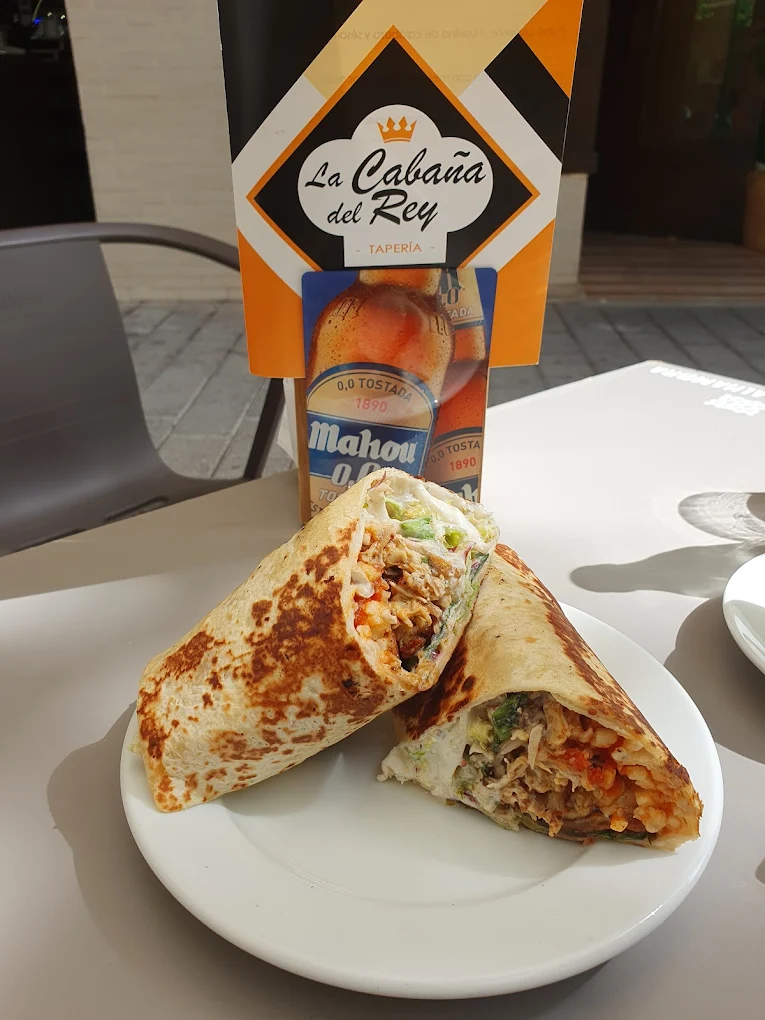 Burrito - Cafe Bar La Cabaña del Rey